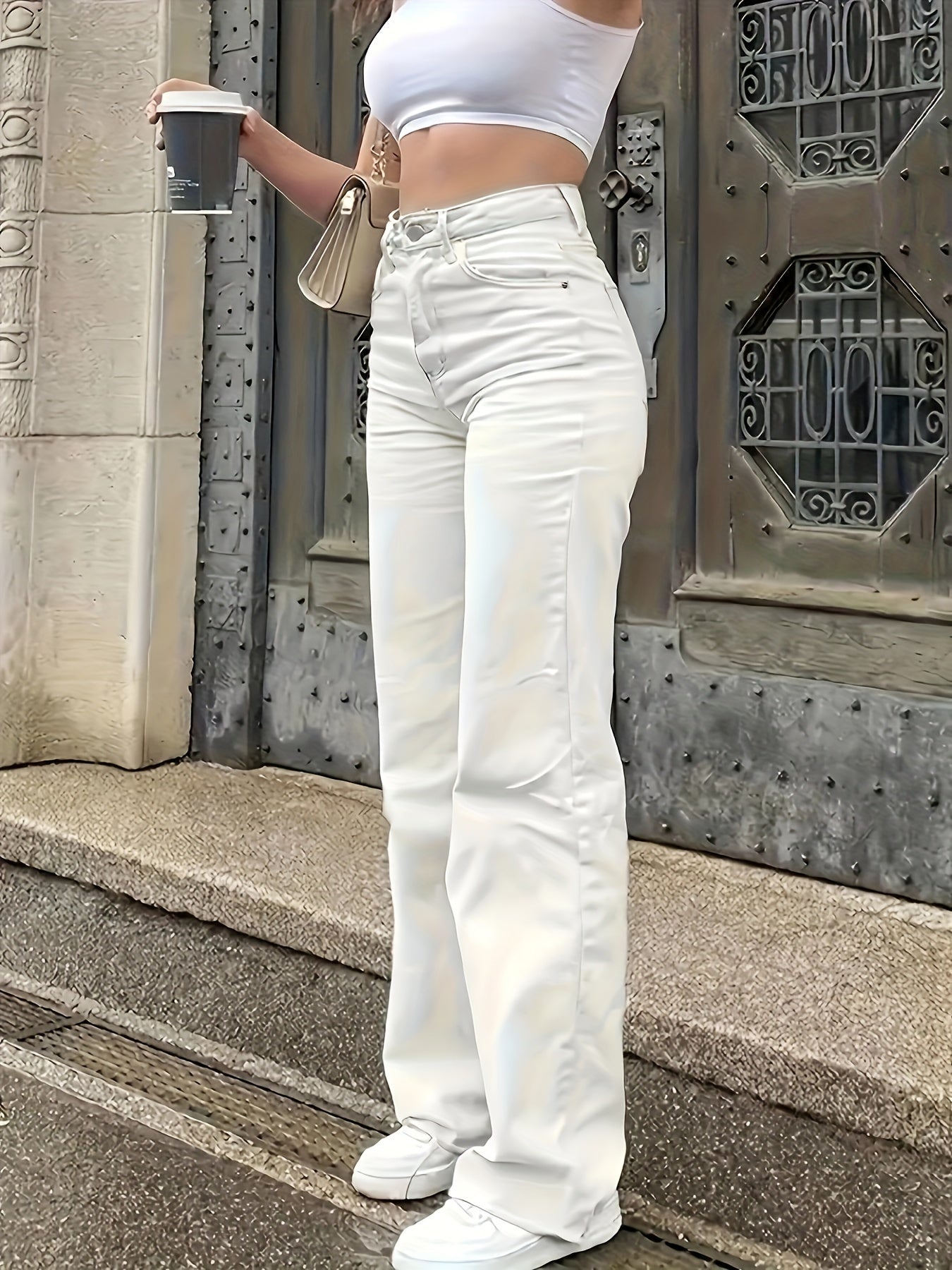 Classic High-Waisted Jeans