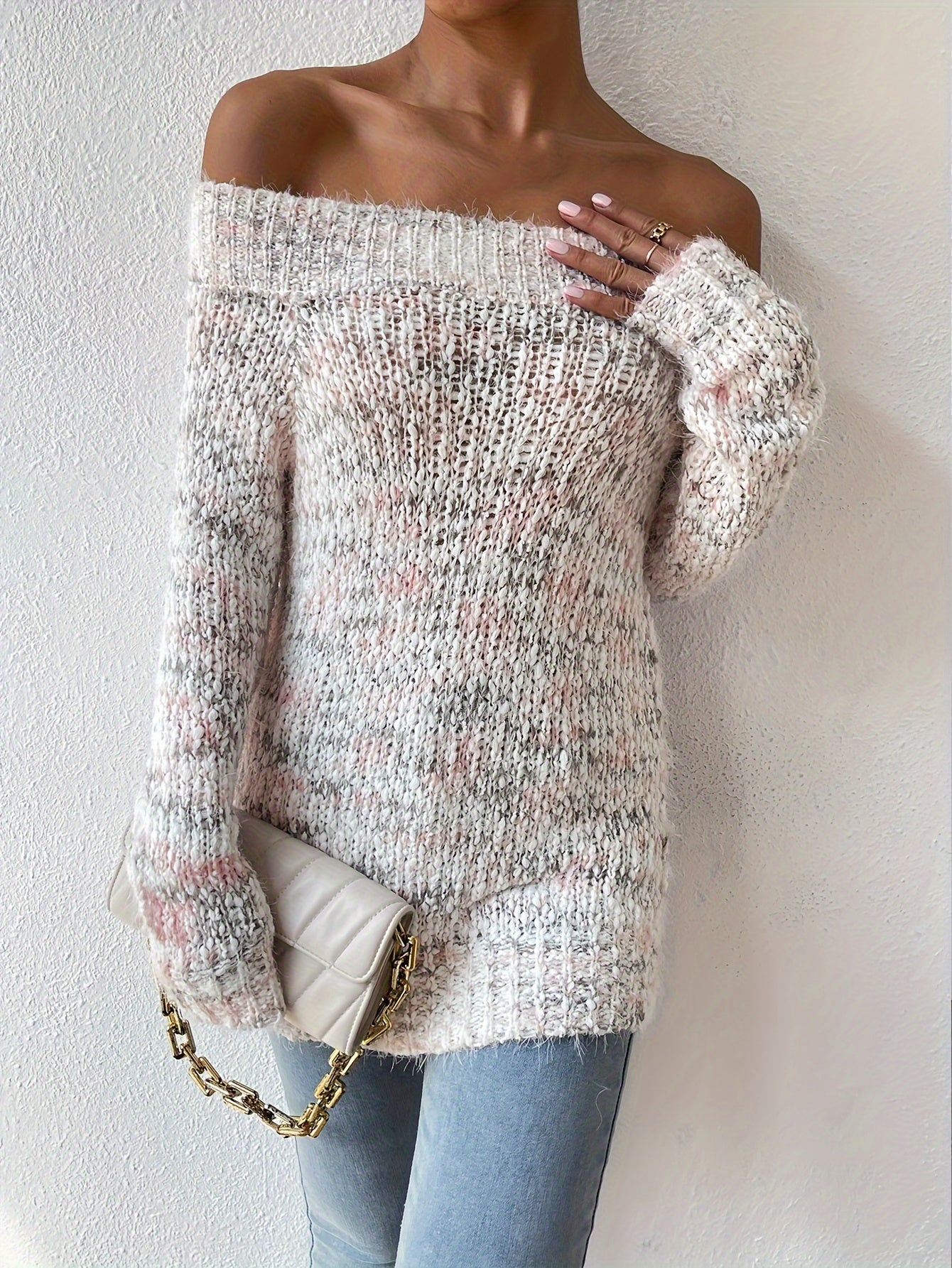 Chic Off-Shoulder Sweater