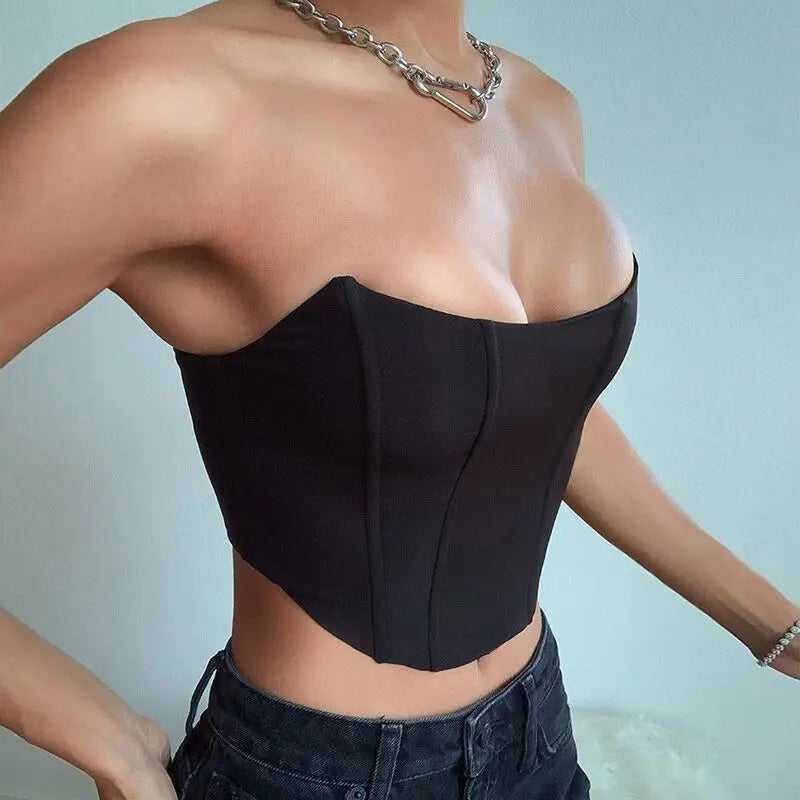 Sexy Corset Crop Top