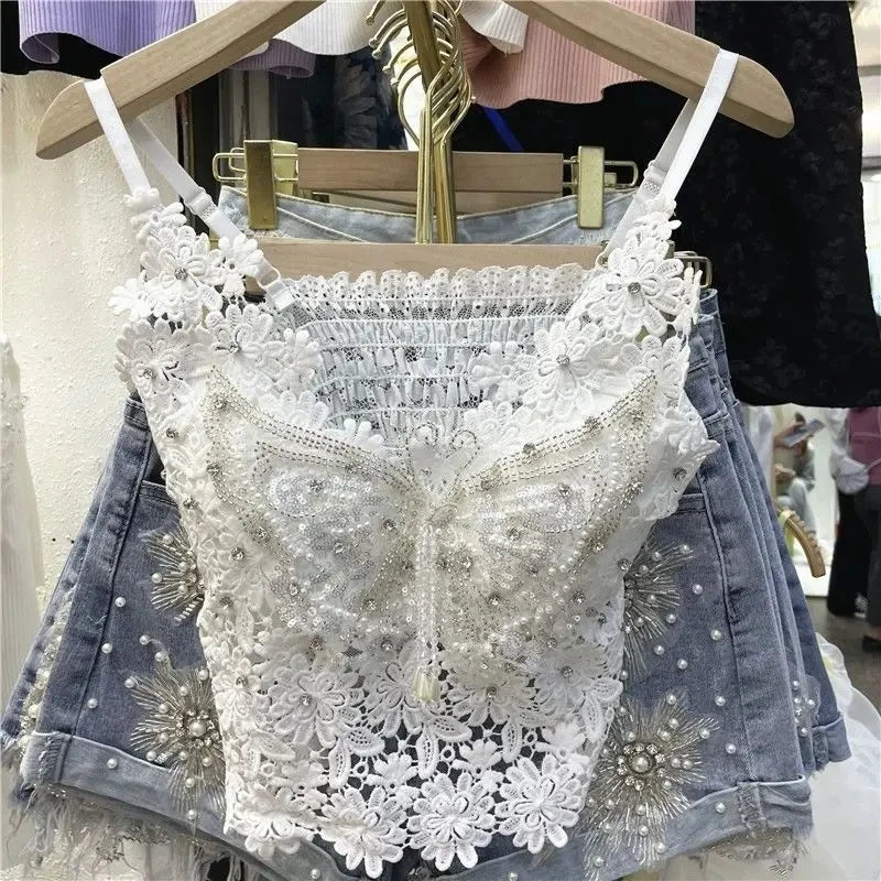 Elegant Crop Top