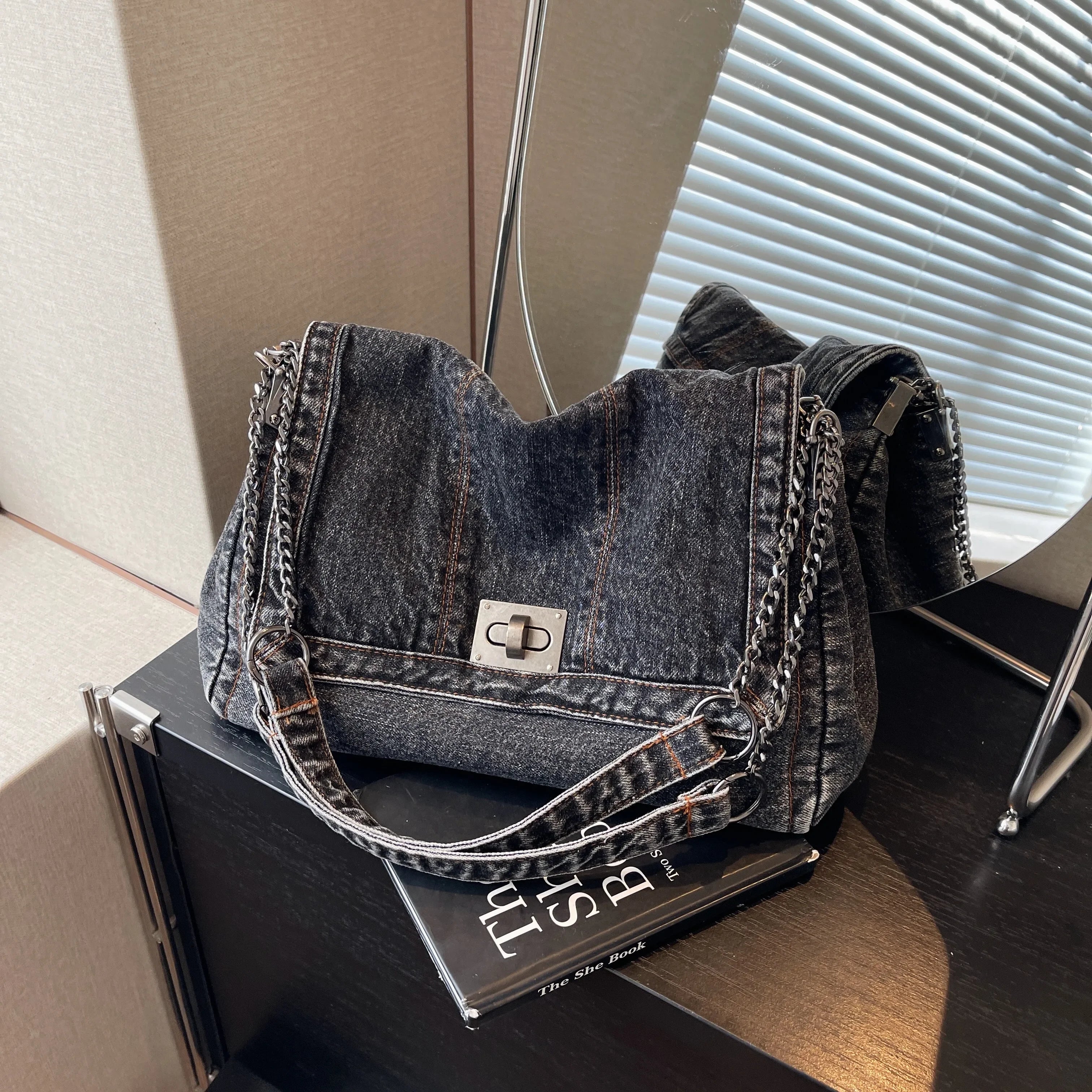 Denim Handbag