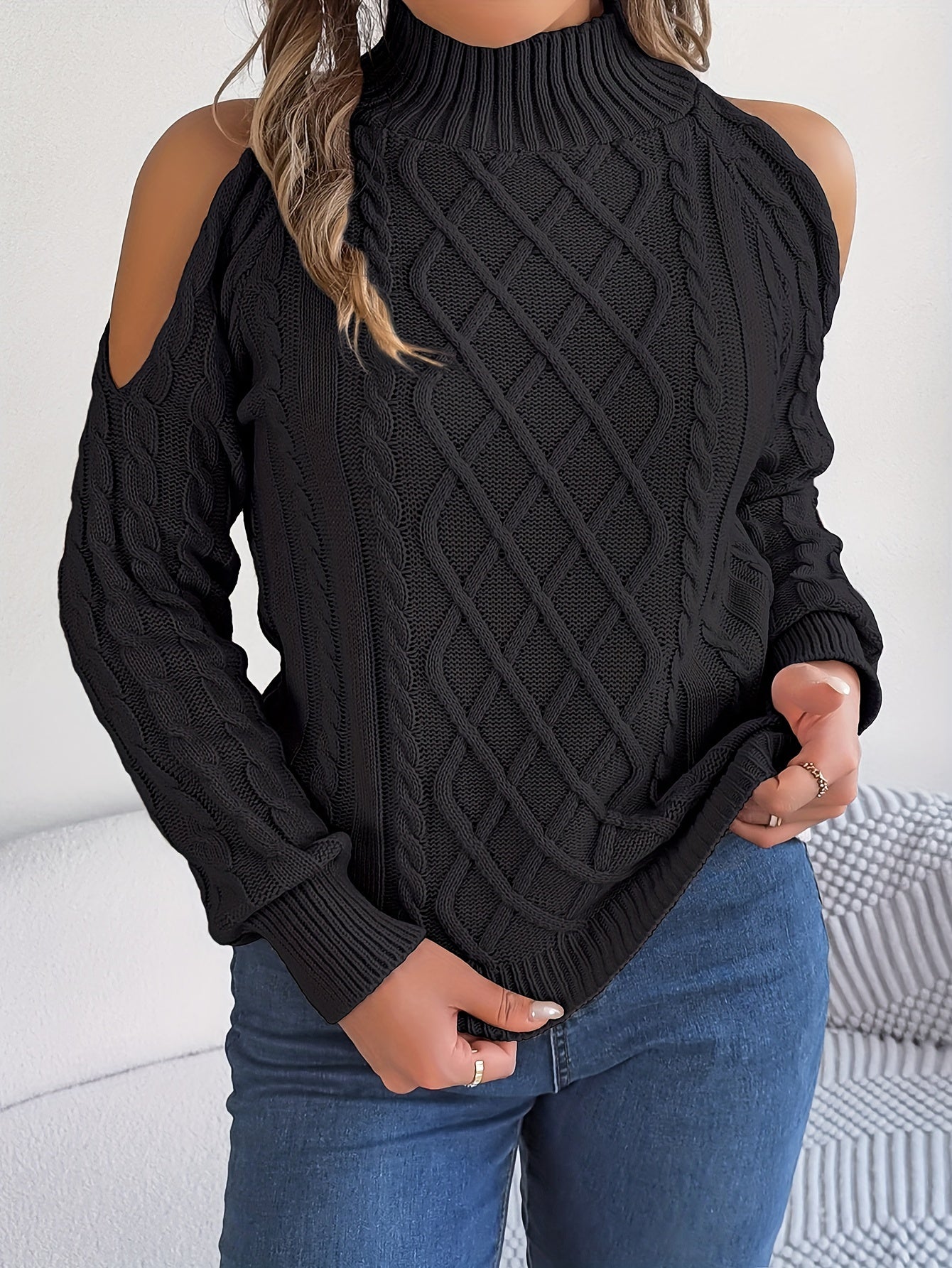 Off The Shoulder Sweater