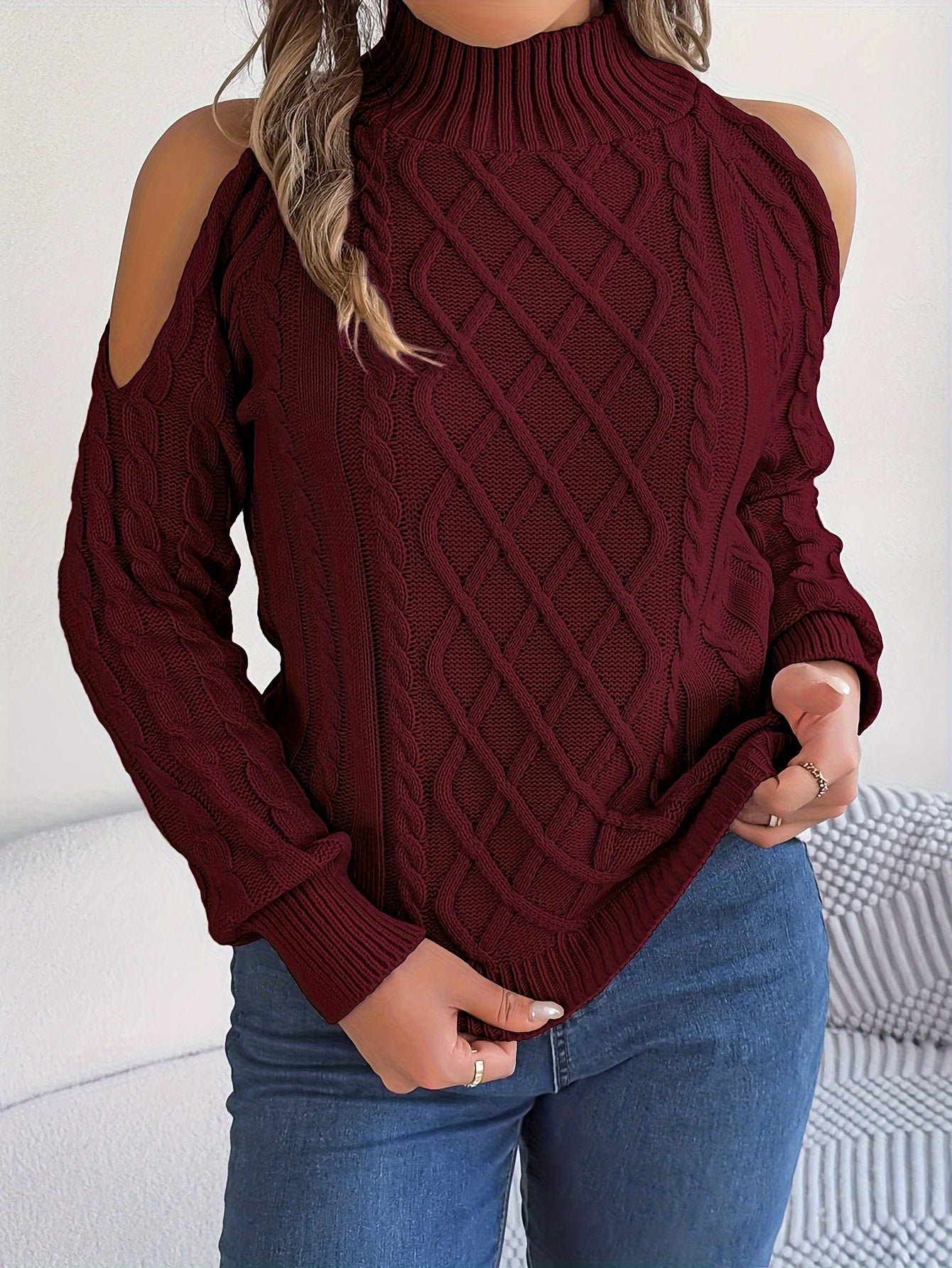 Off The Shoulder Sweater