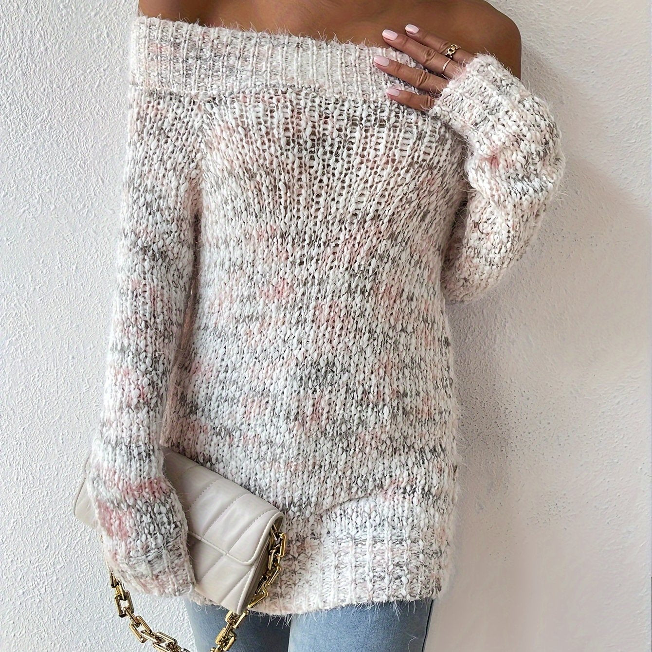 Chic Off-Shoulder Sweater