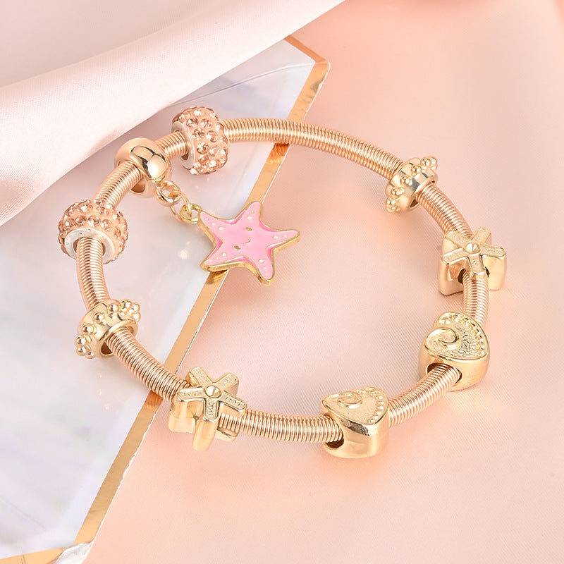 Starfish Charm Bracelet