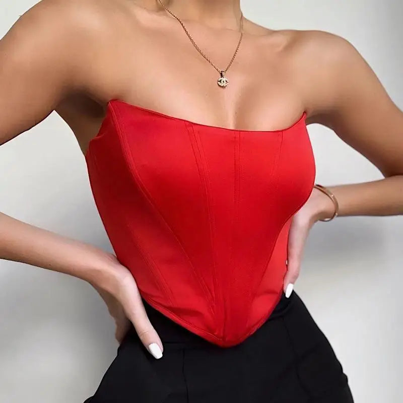 Sexy Corset Crop Top