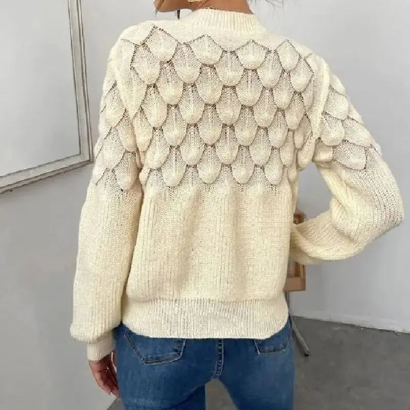 Textured Knit Sweater