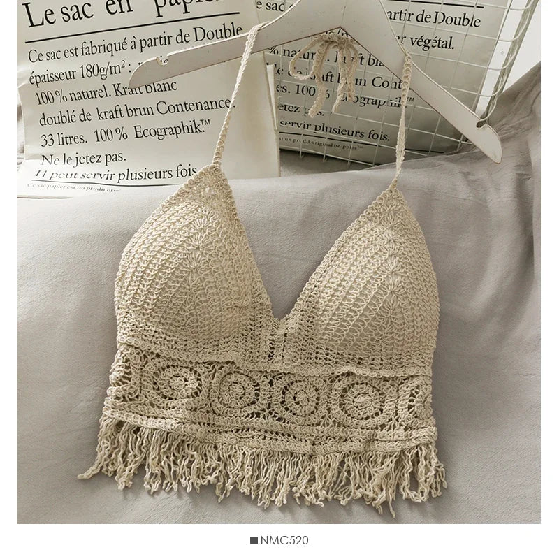 Knitted Cropped Top