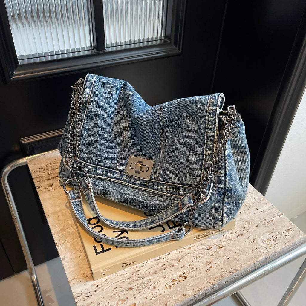 Denim Handbag