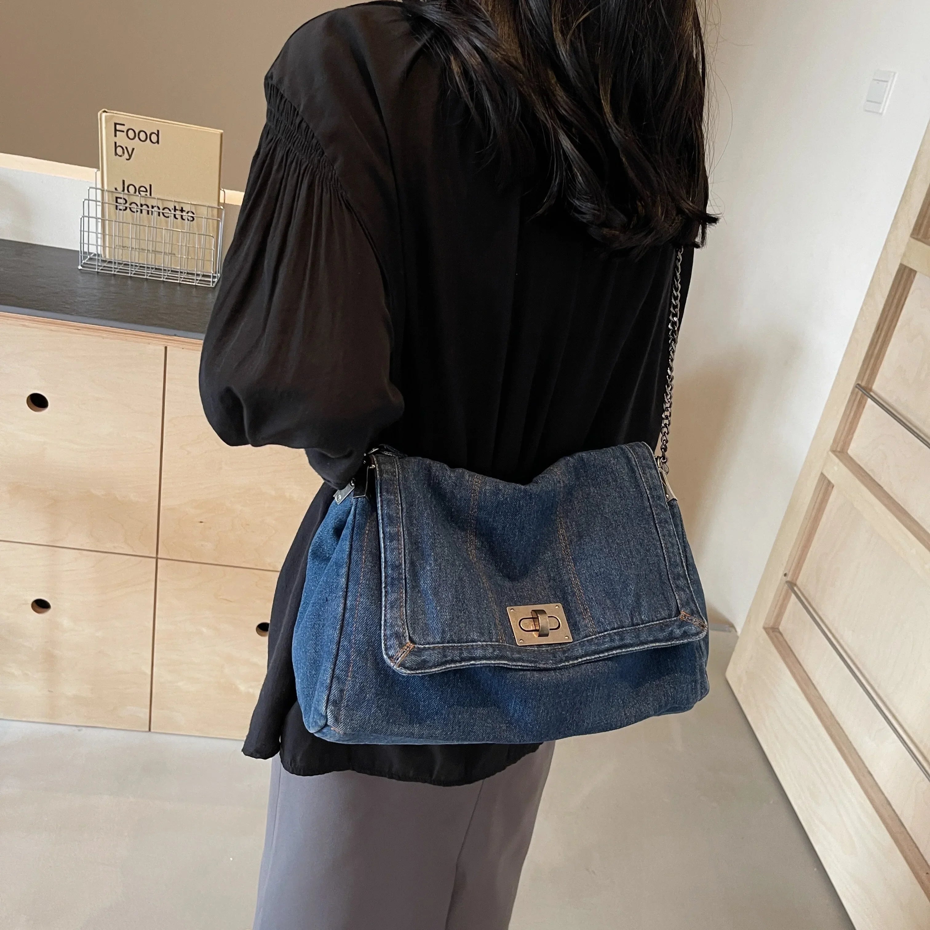 Denim Handbag