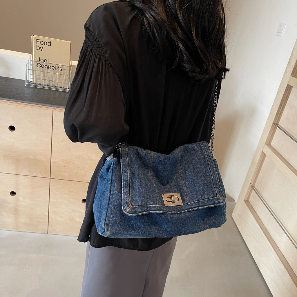 Denim Handbag