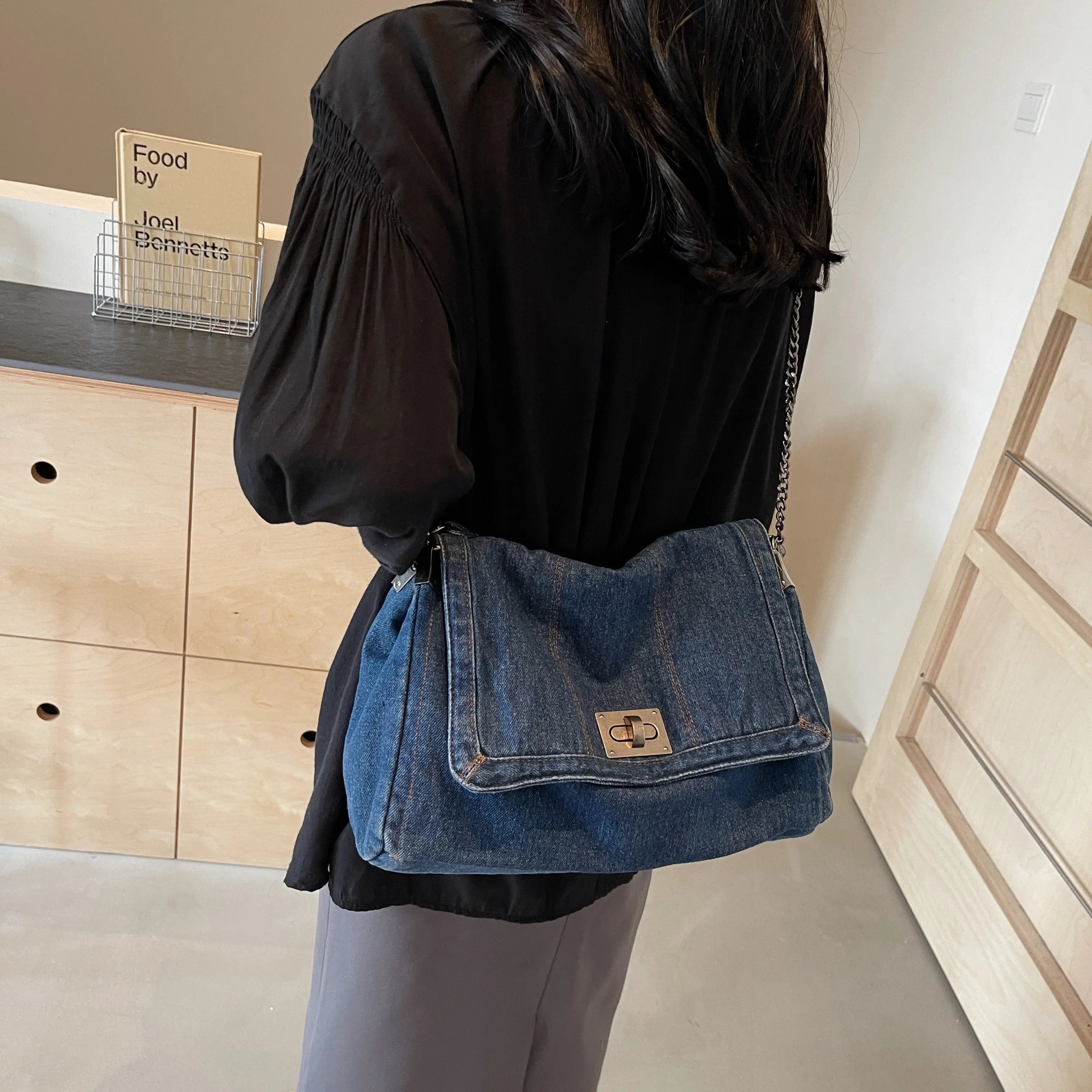 Denim Handbag