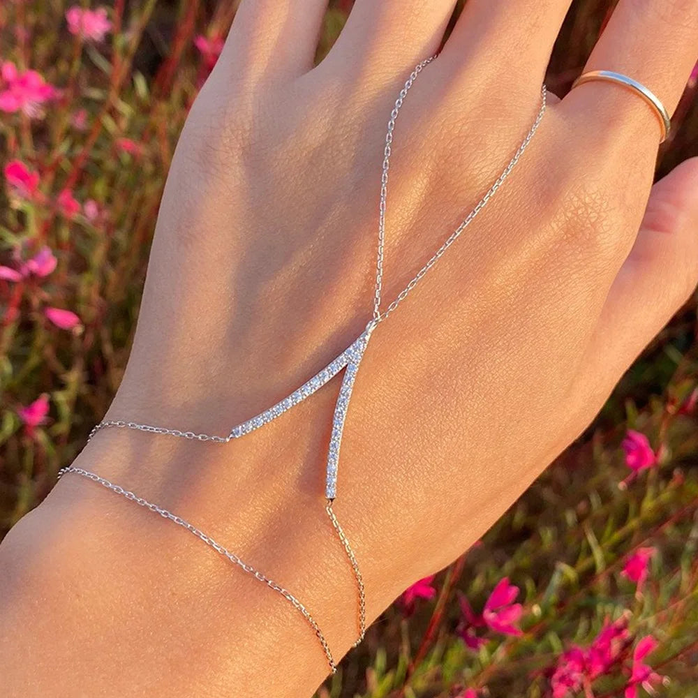 V-Shaped Women's Bracelet