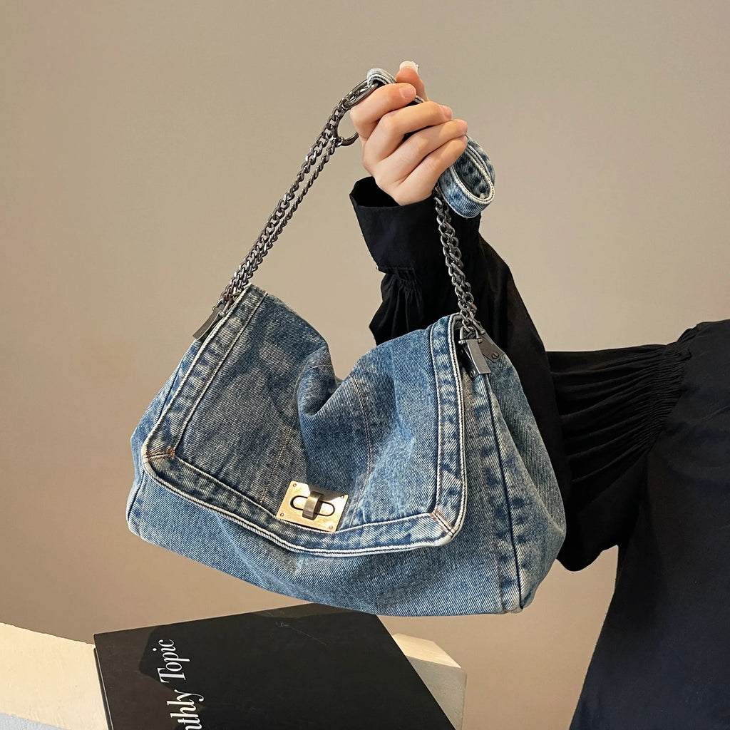 Denim Handbag