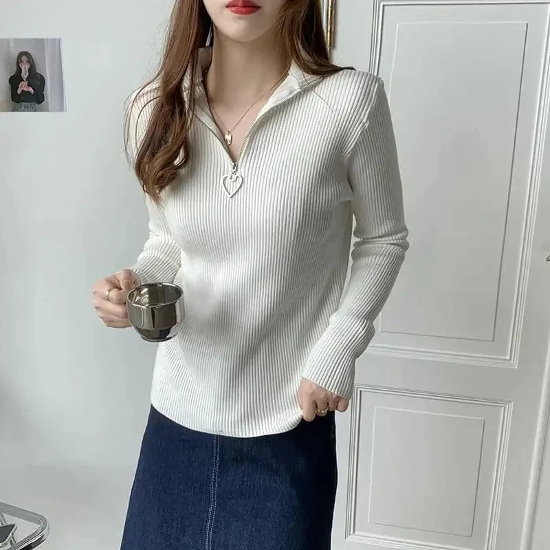 Love Zip Sweater