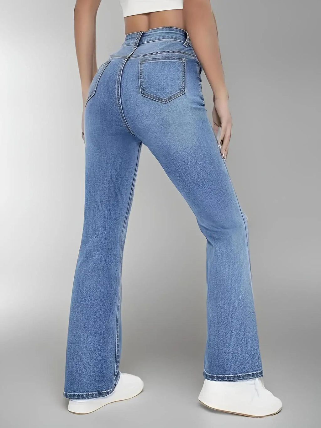 High-Waisted Skinny Jeans