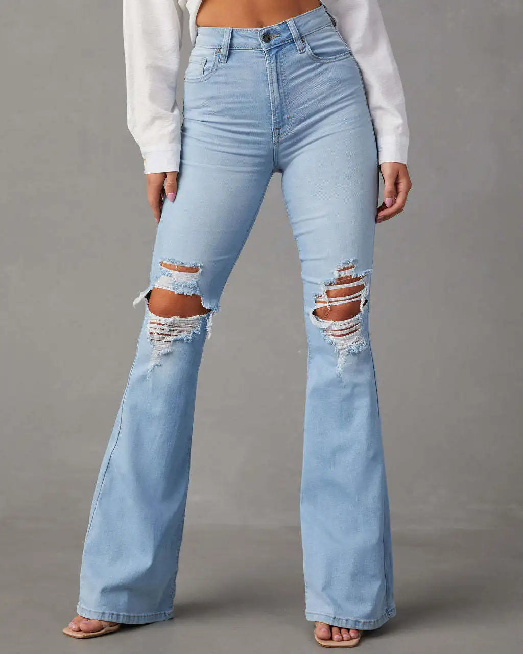 Flared jeans