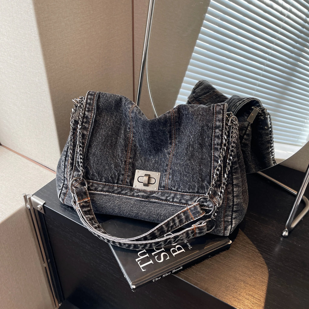 Denim Handbag