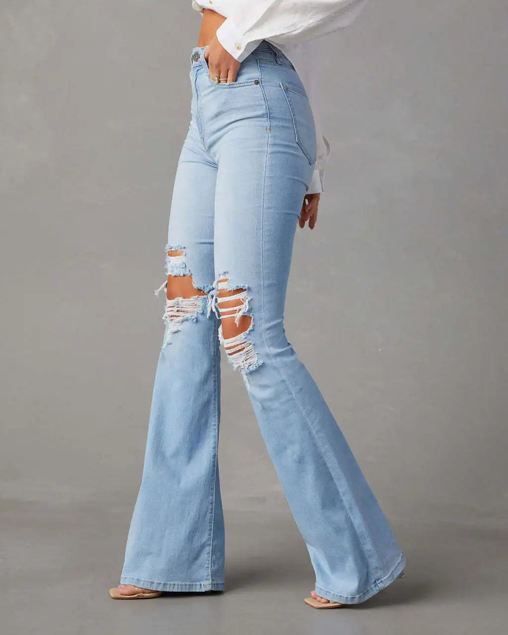 Flared jeans