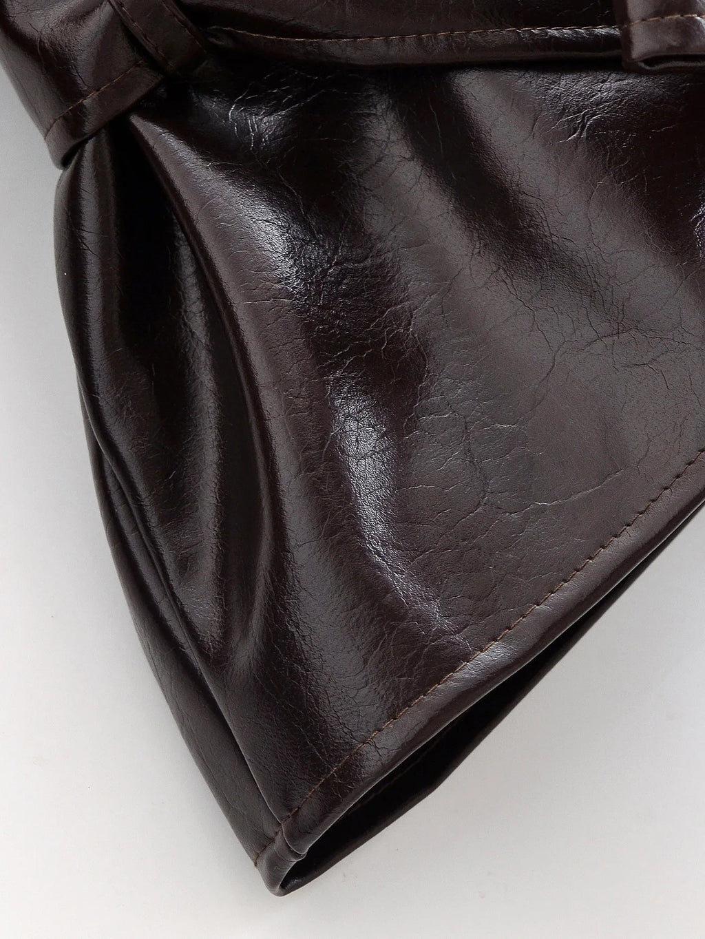 Leather windbreaker Jacket