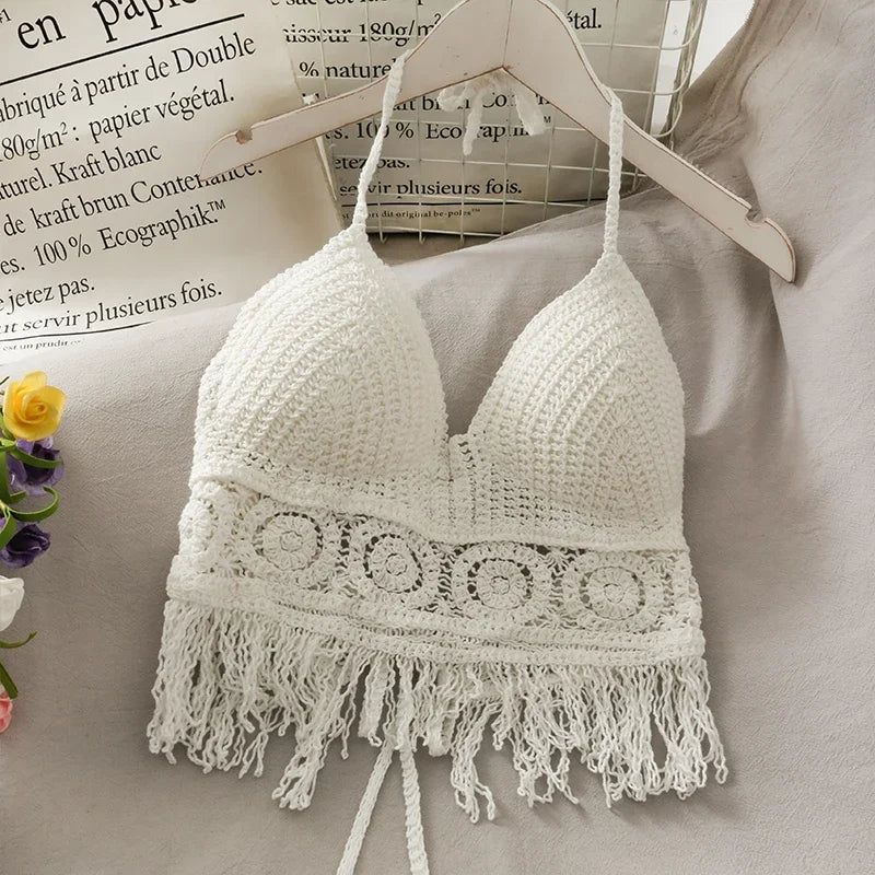 Knitted Cropped Top