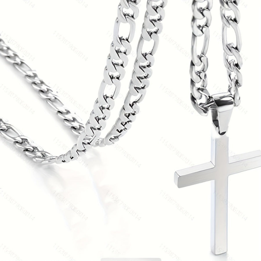 Stainless Steel Cross Necklace