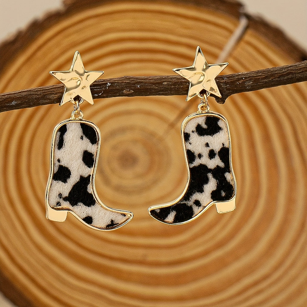 Cowboy Boot Earrings
