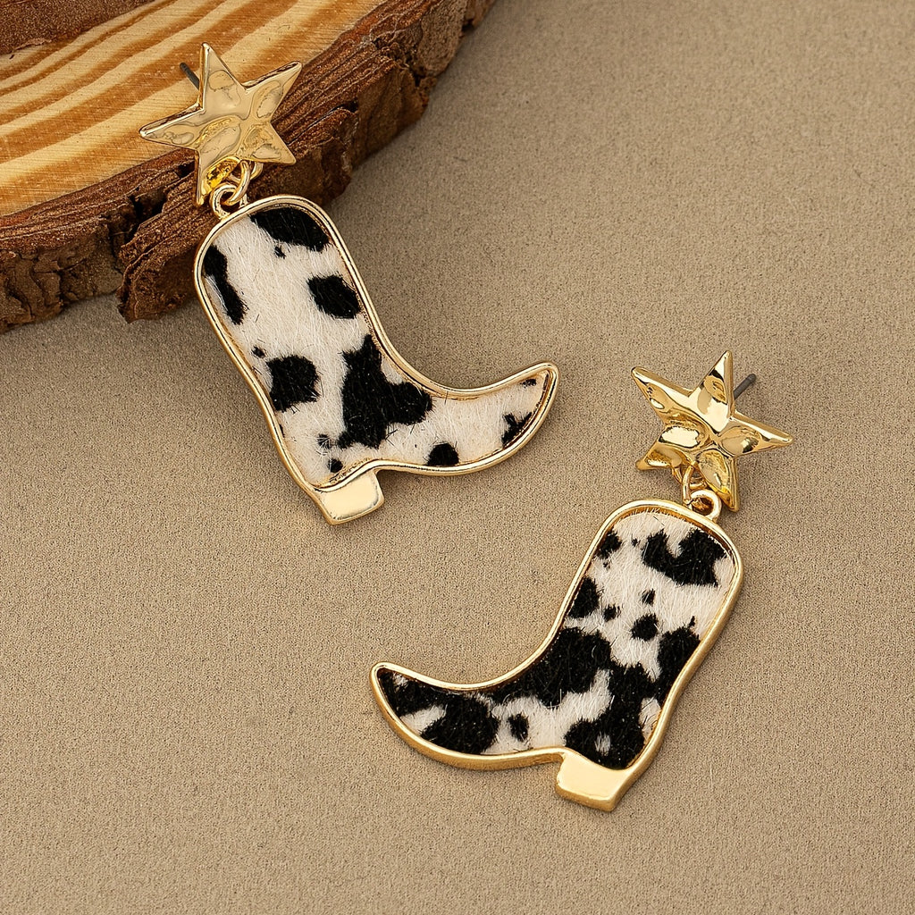 Cowboy Boot Earrings